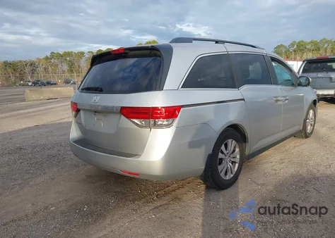 2014 Honda Odyssey Ex-L z USA, uszkodzony, nr VIN 5FNRL5H67EB129415